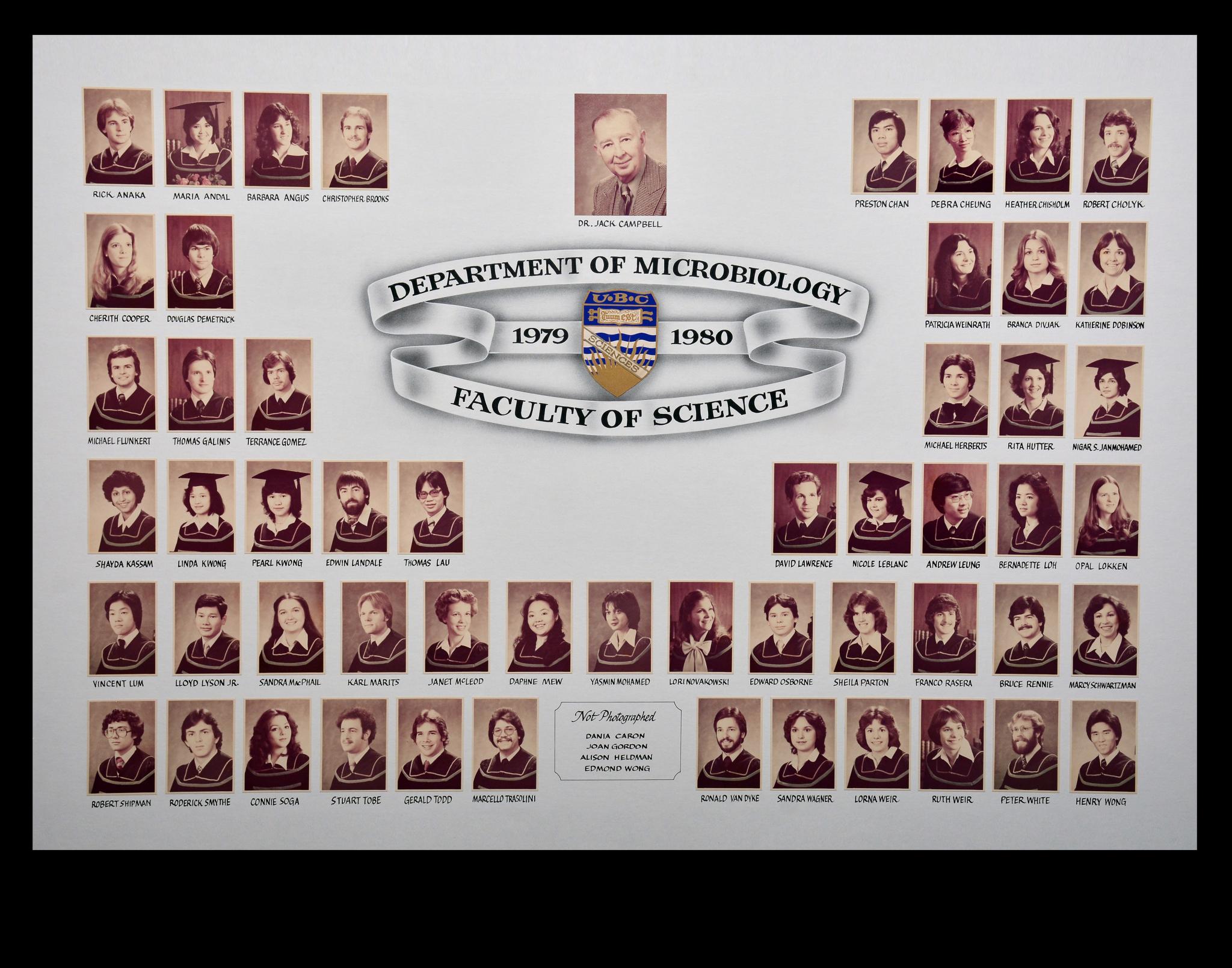 Graduating Class of 1979-1980