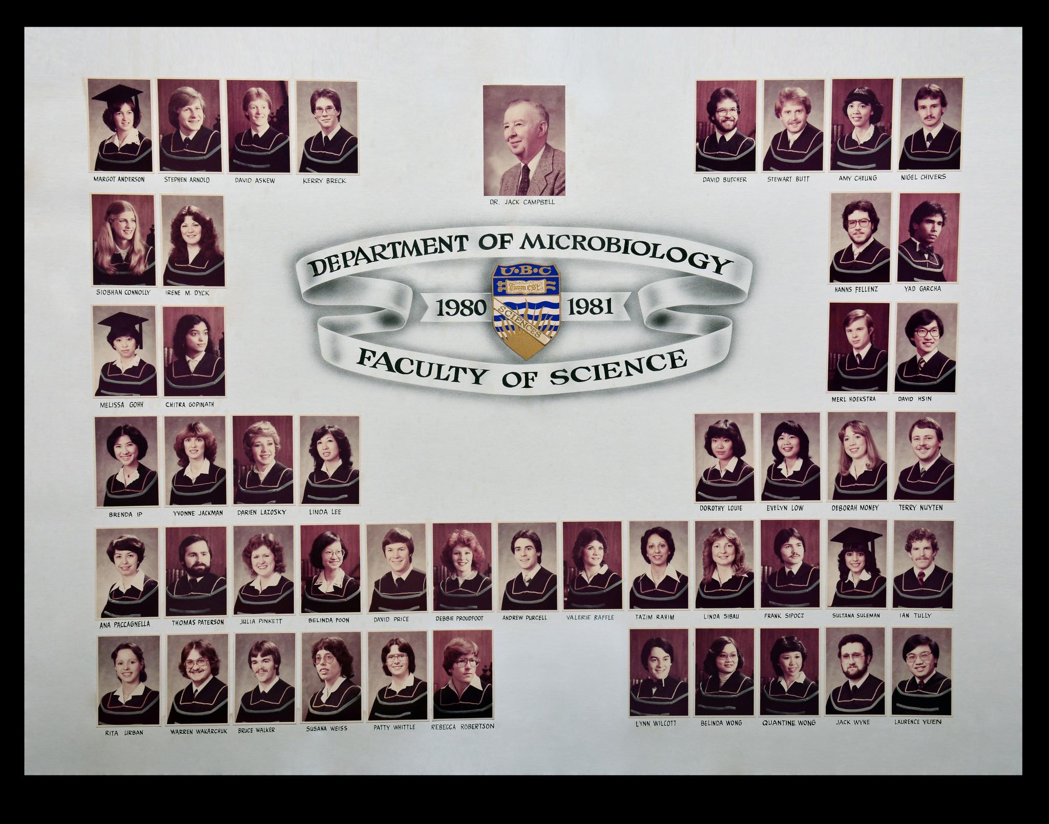 Graduating Class of 1980-1981